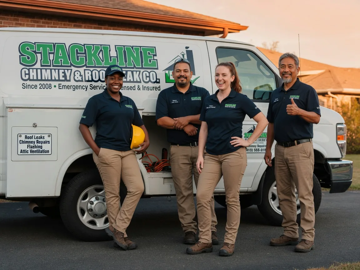 Chimney flashing repair company in Piney Creek, NC